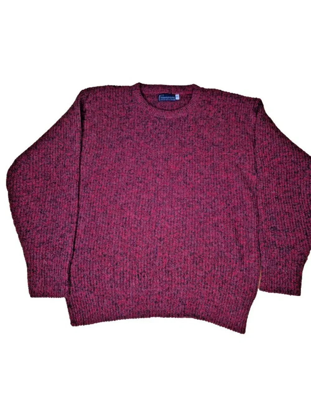 VTG Men's Shetland Wool Blend Knit Sweater Made In USA